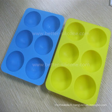 Plateaux adaptés aux besoins du client de cube de glace de silicone de nourriture